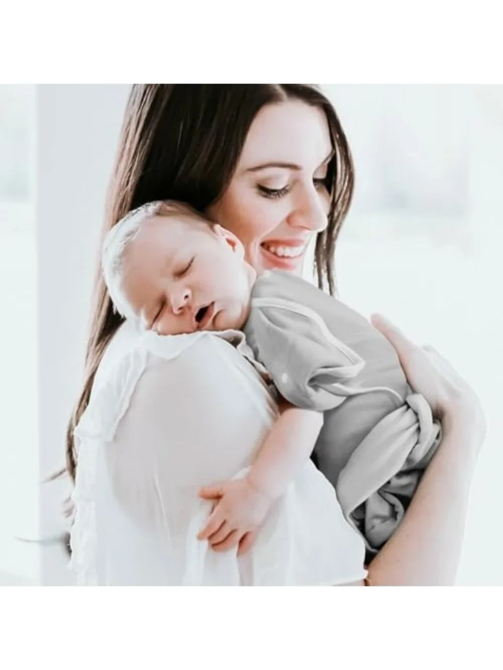 2-Pack Baby Swaddle Sleep Sack, Breathable Cotton for Arms Up (6-9M) - Cozy